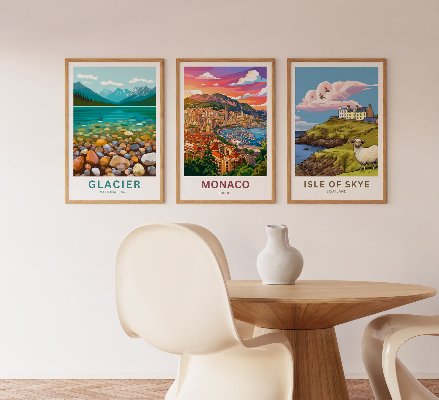 Monaco  Travel Poster - Coastal Grandeur