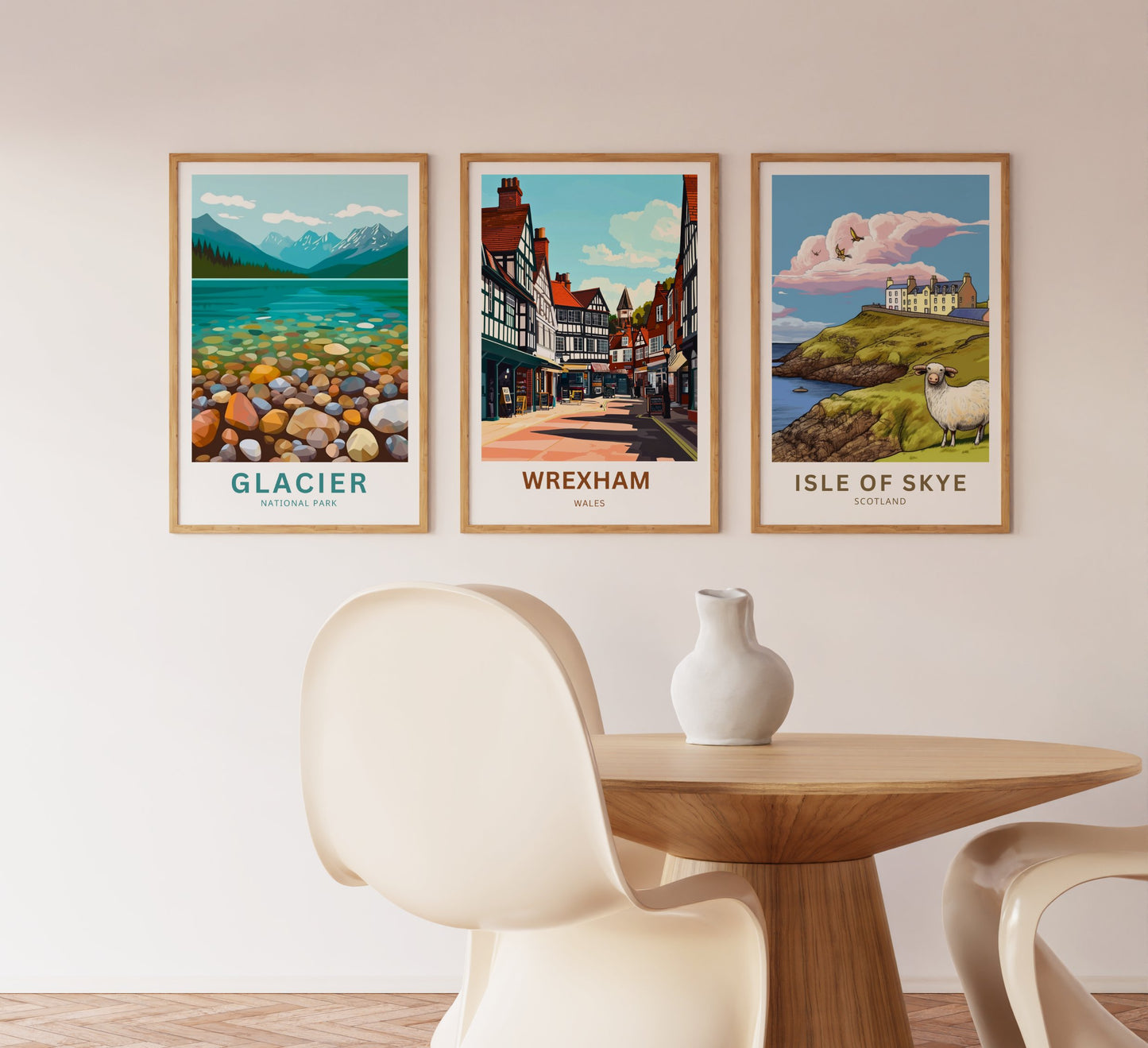 Wrexham Travel Poster