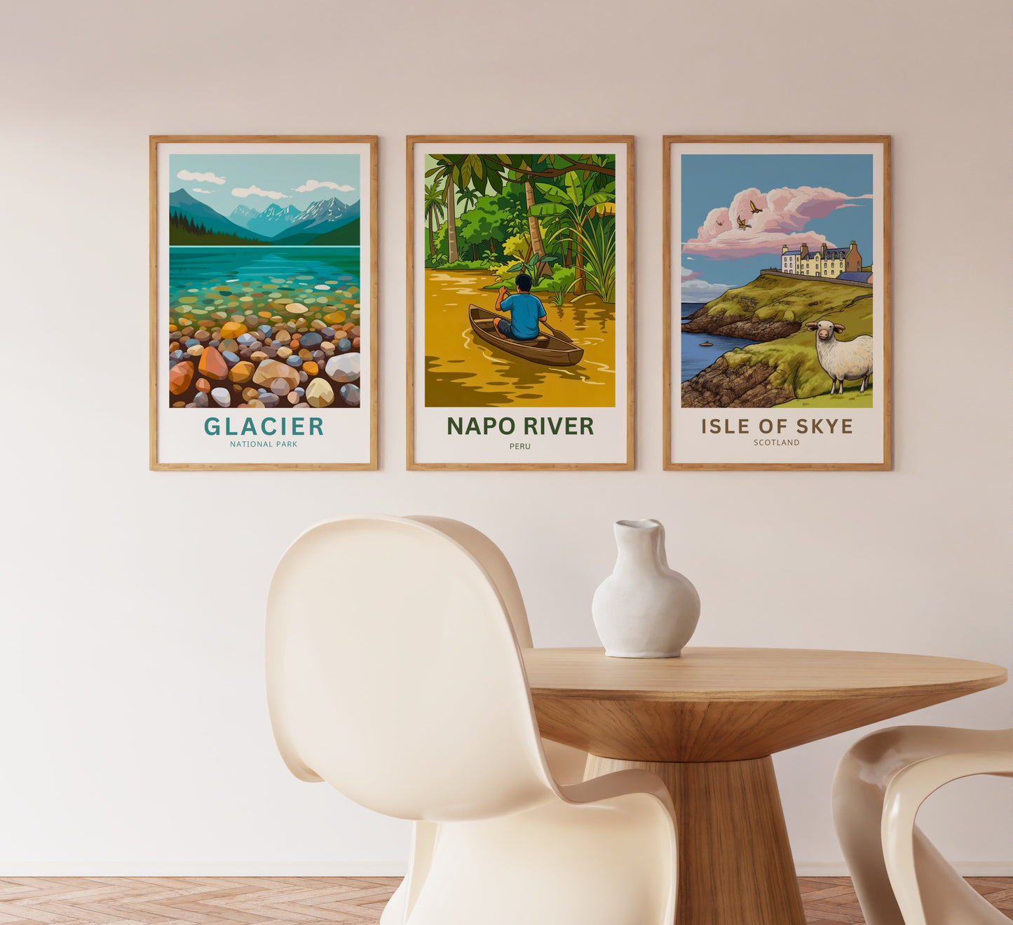 Napo River Travel Poster - Journey