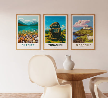 Yonaguni Travel Poster - Japan’s Westernmost Wonder