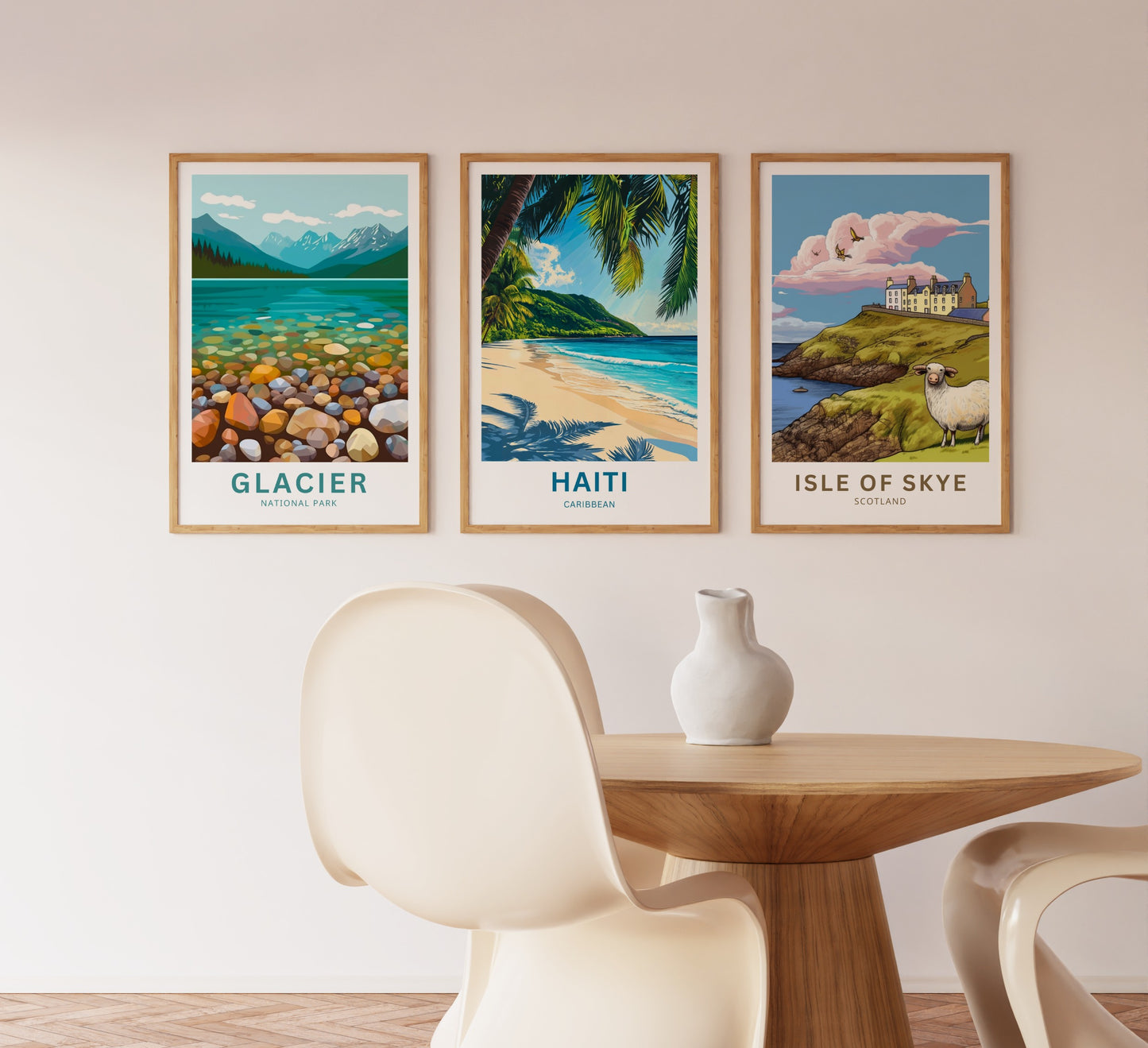 Haiti Travel Poster - Captivating Tropical Paradise of Caribbean