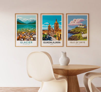 Guadalajara Travel Poster - Mexico’s cultural heart