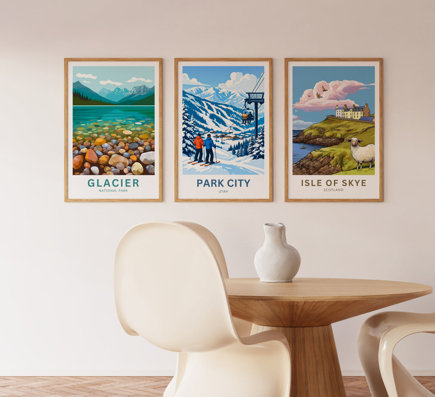 Park City Travel Poster - Alpine Ski Adventure