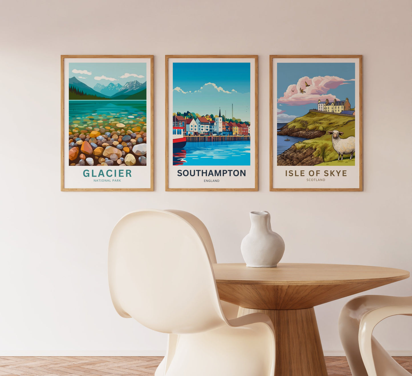 Southampton Travel Poster- England