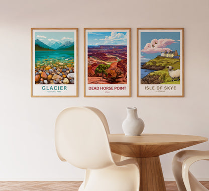 Dead Horse Point Travel Poster - Wilderness View