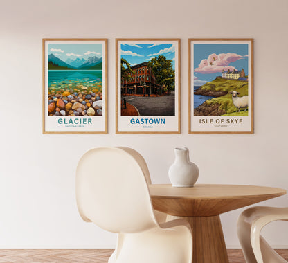 Gastown Travel Poster - Serene Street