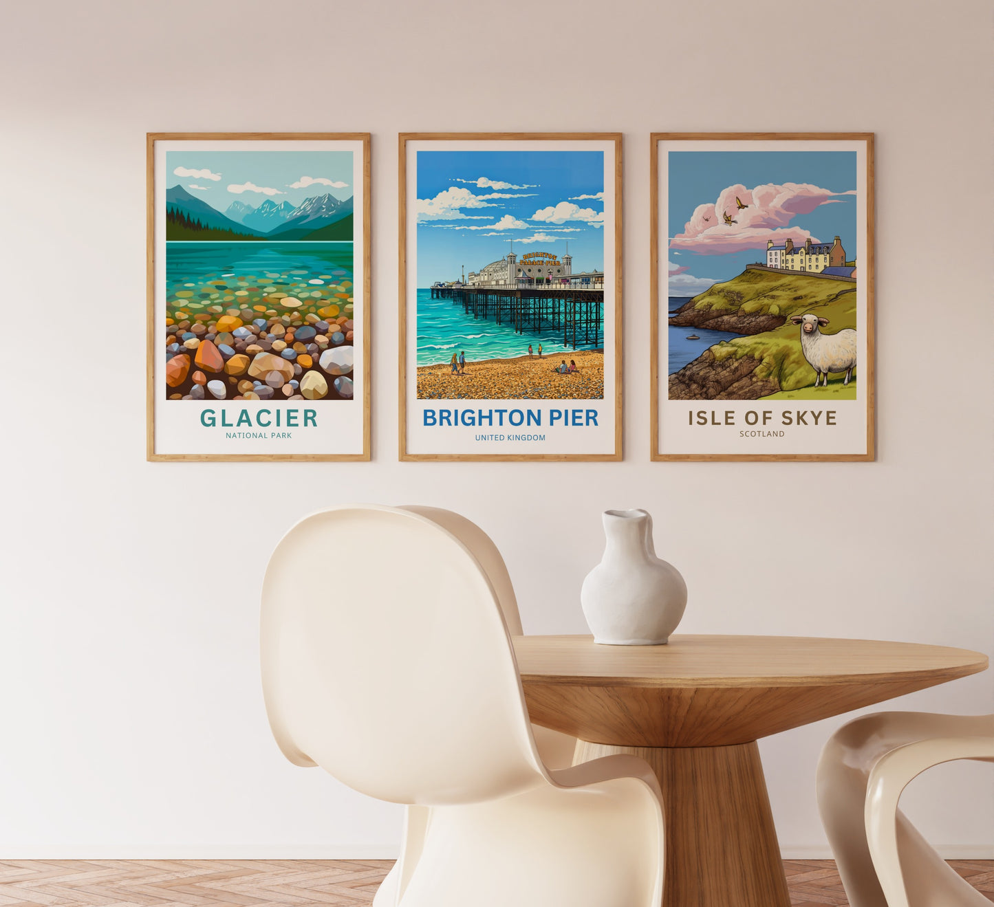 Brighton Pier Travel Poster