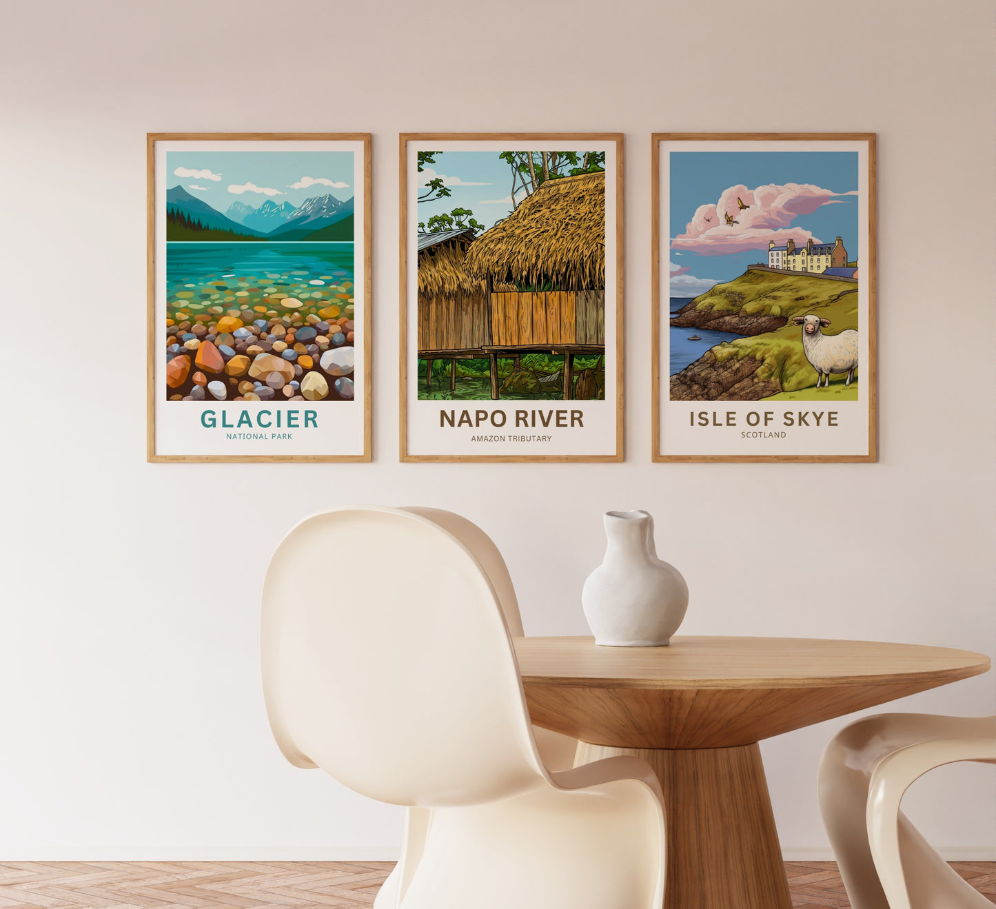 Napo River Travel Poster - Urban Jungle Living