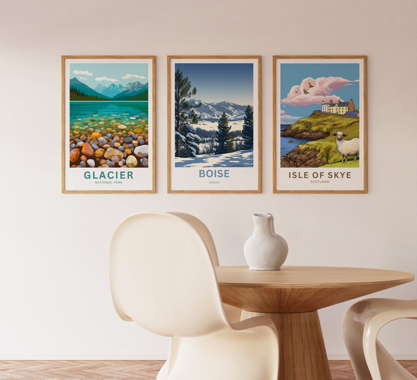 Boise Travel Poster - Enchanting Escape Experience