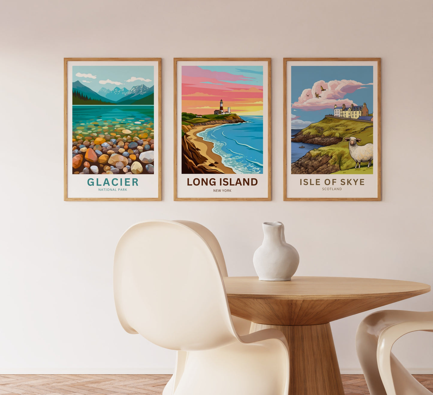 Long Island Travel Poster -  Montauk by the Sea