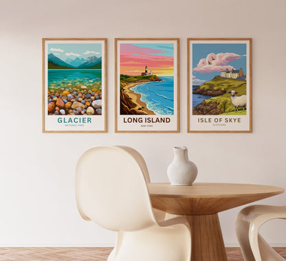 Long Island Travel Poster -  Montauk by the Sea