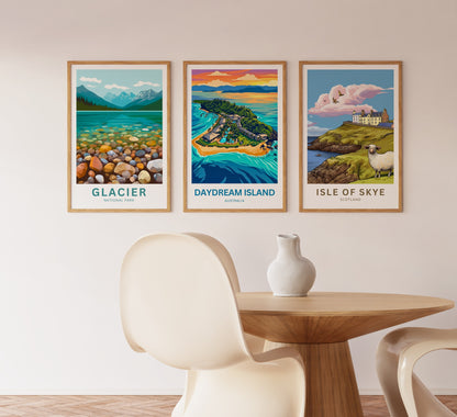 Daydream Island Travel Poster - Australia Island Bliss