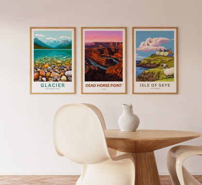 Dead Horse Point Travel Poster - State Park Utah
