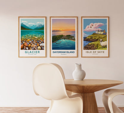 Daydream Island Travel Poster - Island Calmness