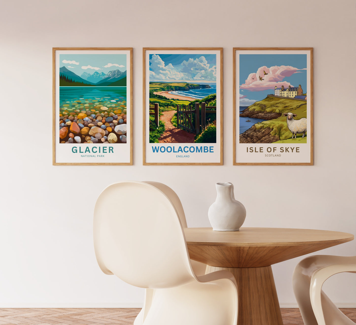 Woolacombe Travel Poster - Atlantic Breeze