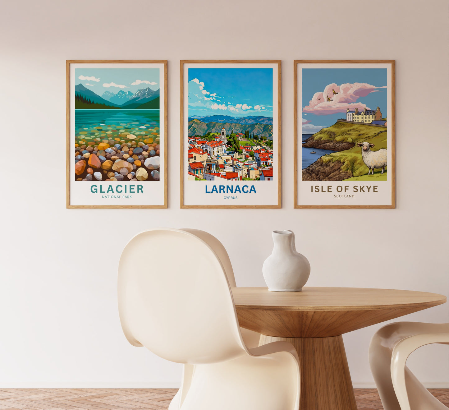 Larnaca Travel Poster