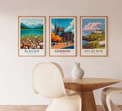 Coventry Travel Poster- England’s Medieval Jewel