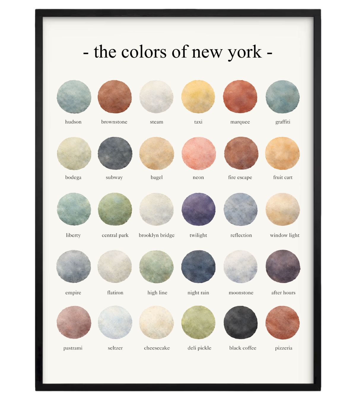 The Colors of New York