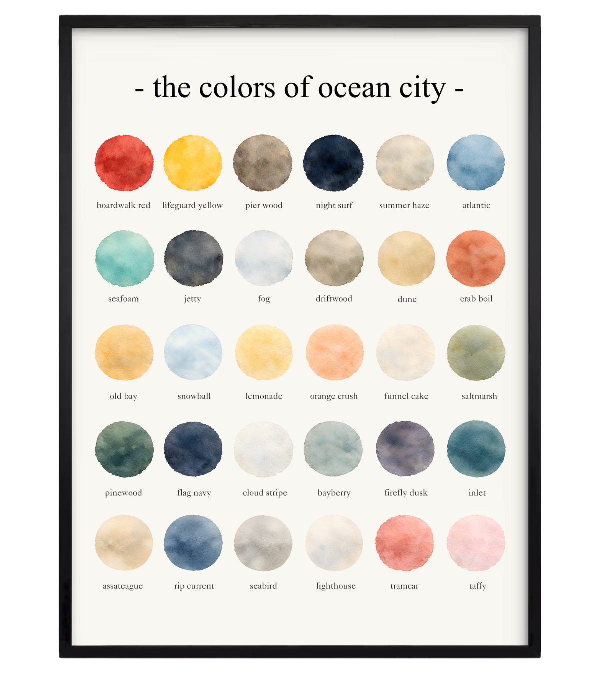 The Colors of Ocean City