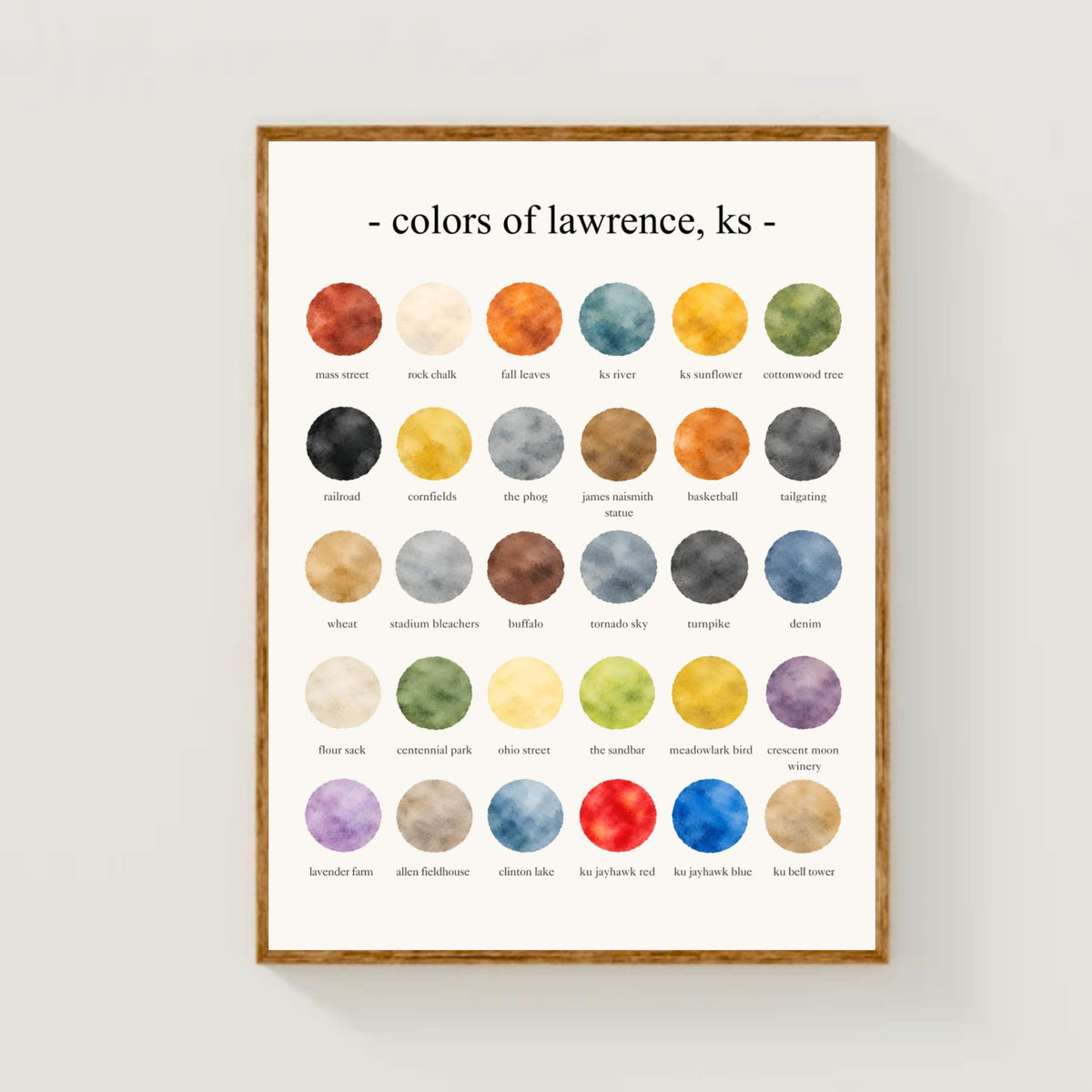 The Colors of Lawrence, Kansas