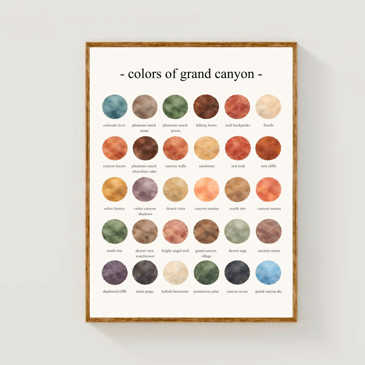 The Colors of Grand Canyon