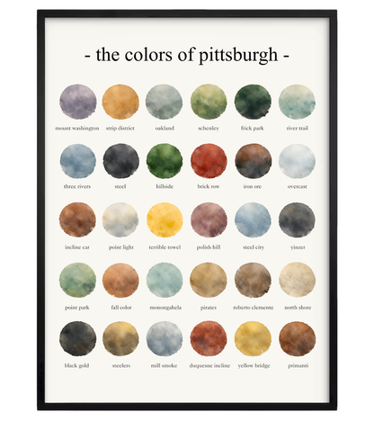 The Colors of Pittsburgh
