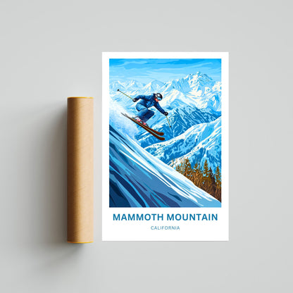 Mammoth Mountain Travel Poster