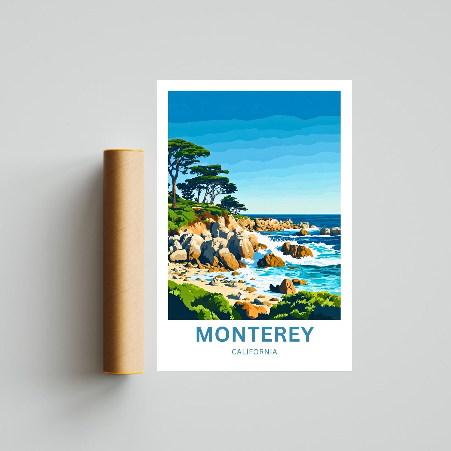 Monterey Travel Poster