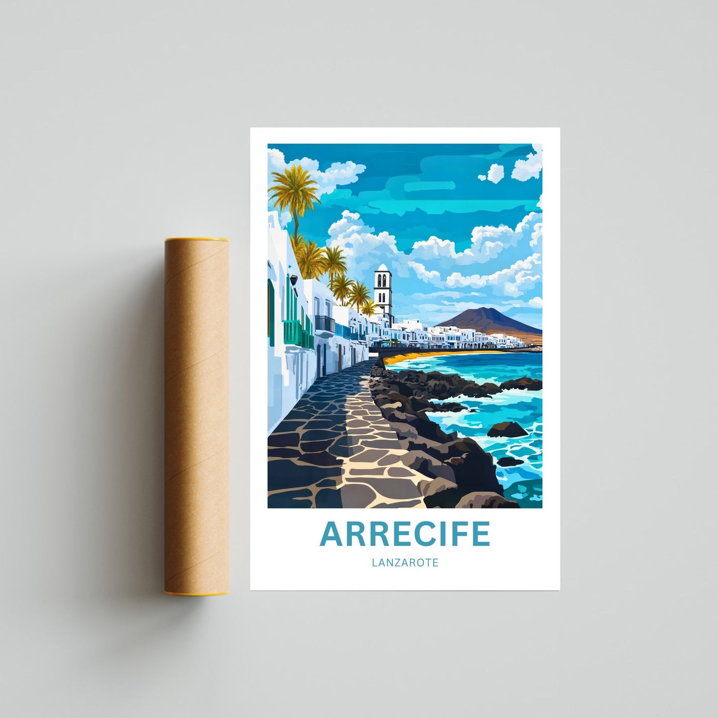 Arrecife Travel Poster- Lanzarote