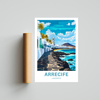 Arrecife Travel Poster- Lanzarote
