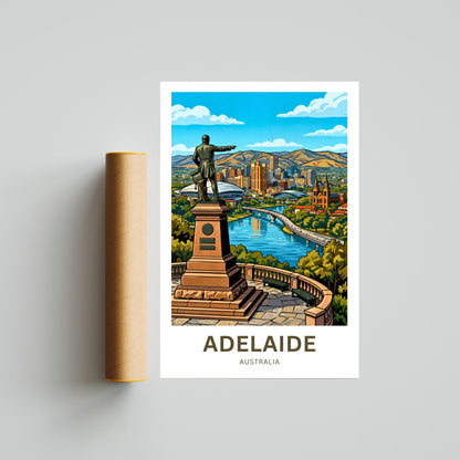 Adelaide Travel Print
