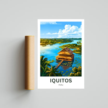 Iquitos Travel Poster - Discovery