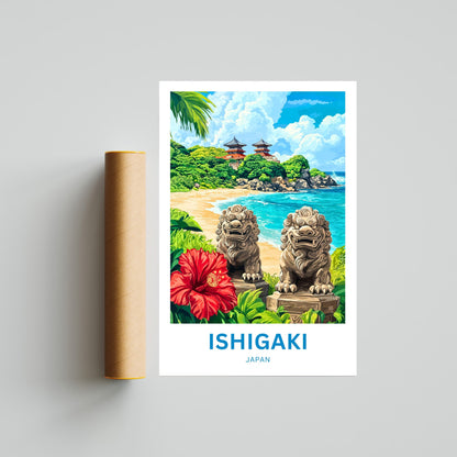 Ishigaki Travel Poster - Island Serenity