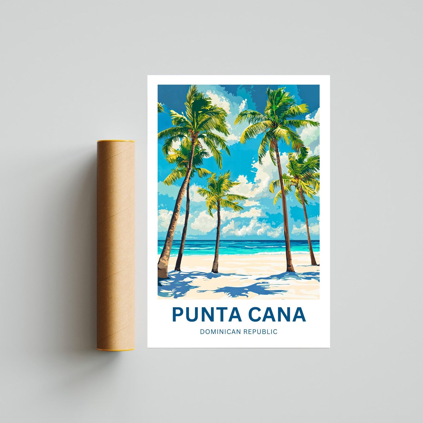 Punta Cana Travel Poster