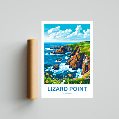 Lizard Point Travel Poster - Retreat