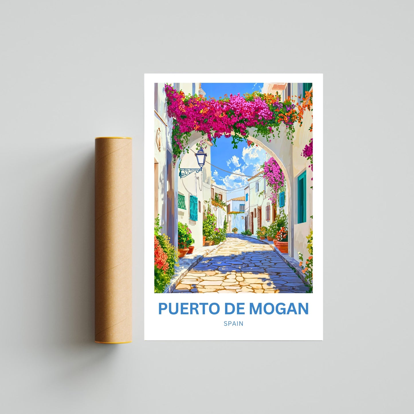 Puerto de Mogán Travel Poster
