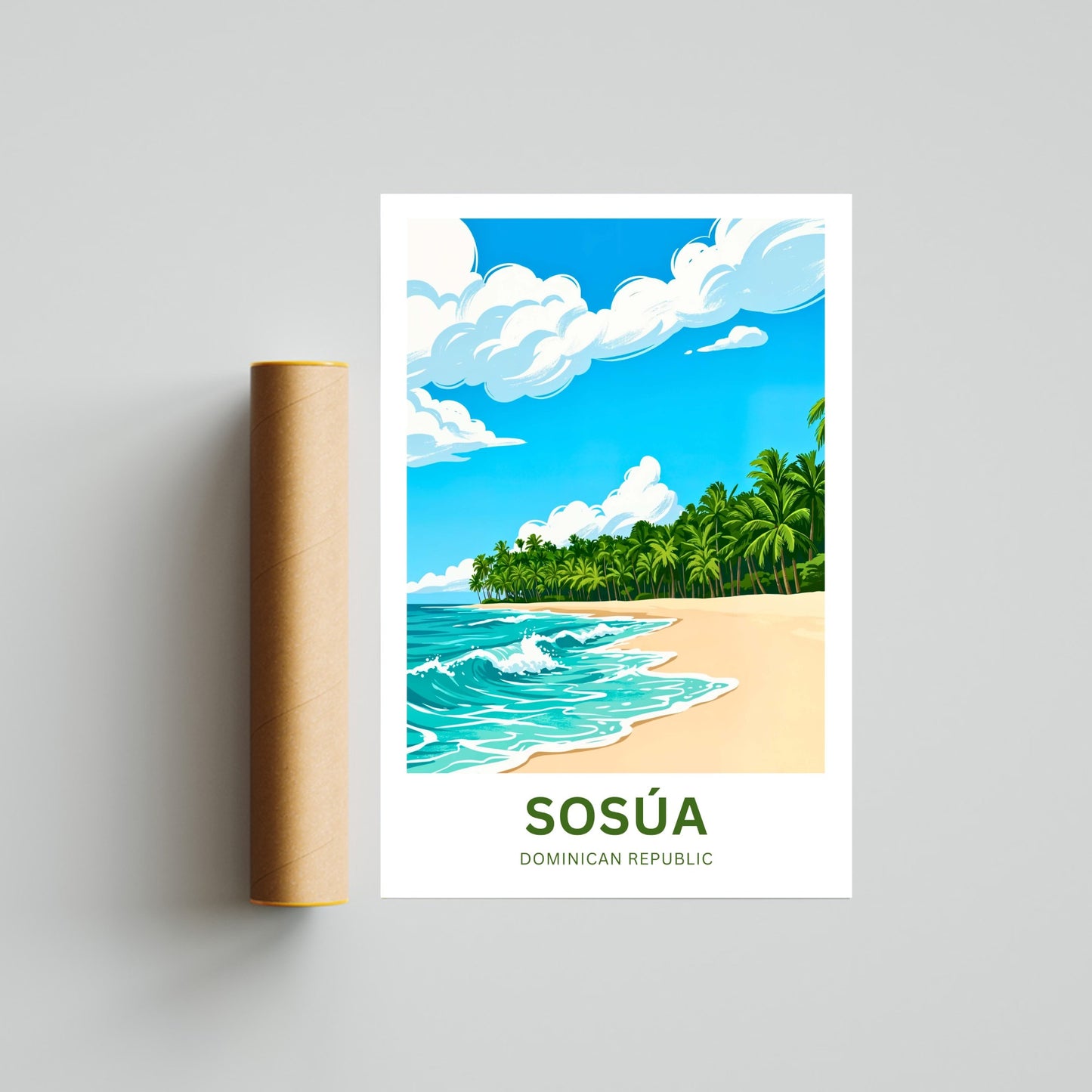Sosúa Travel Poster