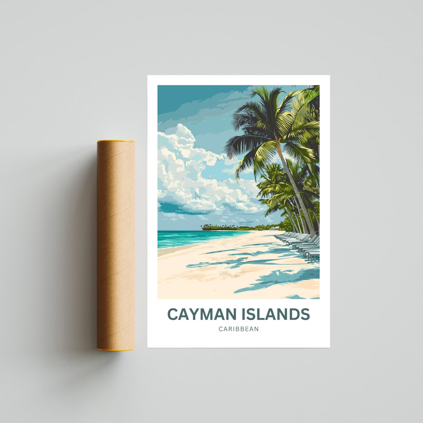 Cayman Islands Travel Print