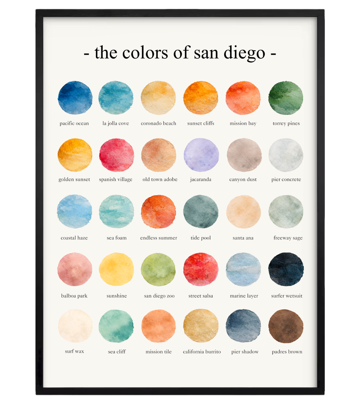 The Colors of San Diego