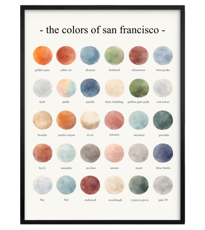 The Colors of San Francisco