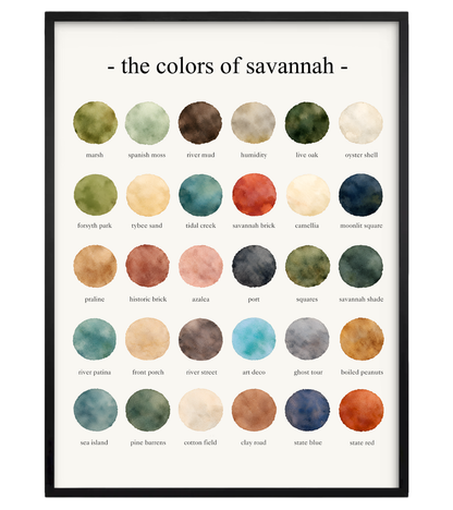 The Colors of Savannah