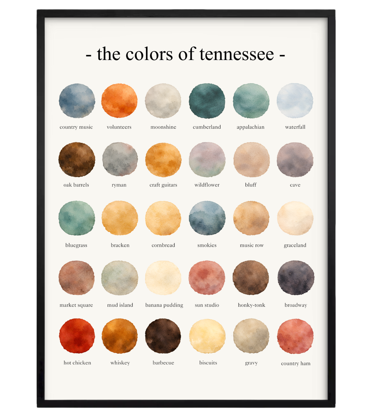 The Colors of Tennessee