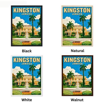 Devon House Gardens – Kingston Vintage Travel Poster