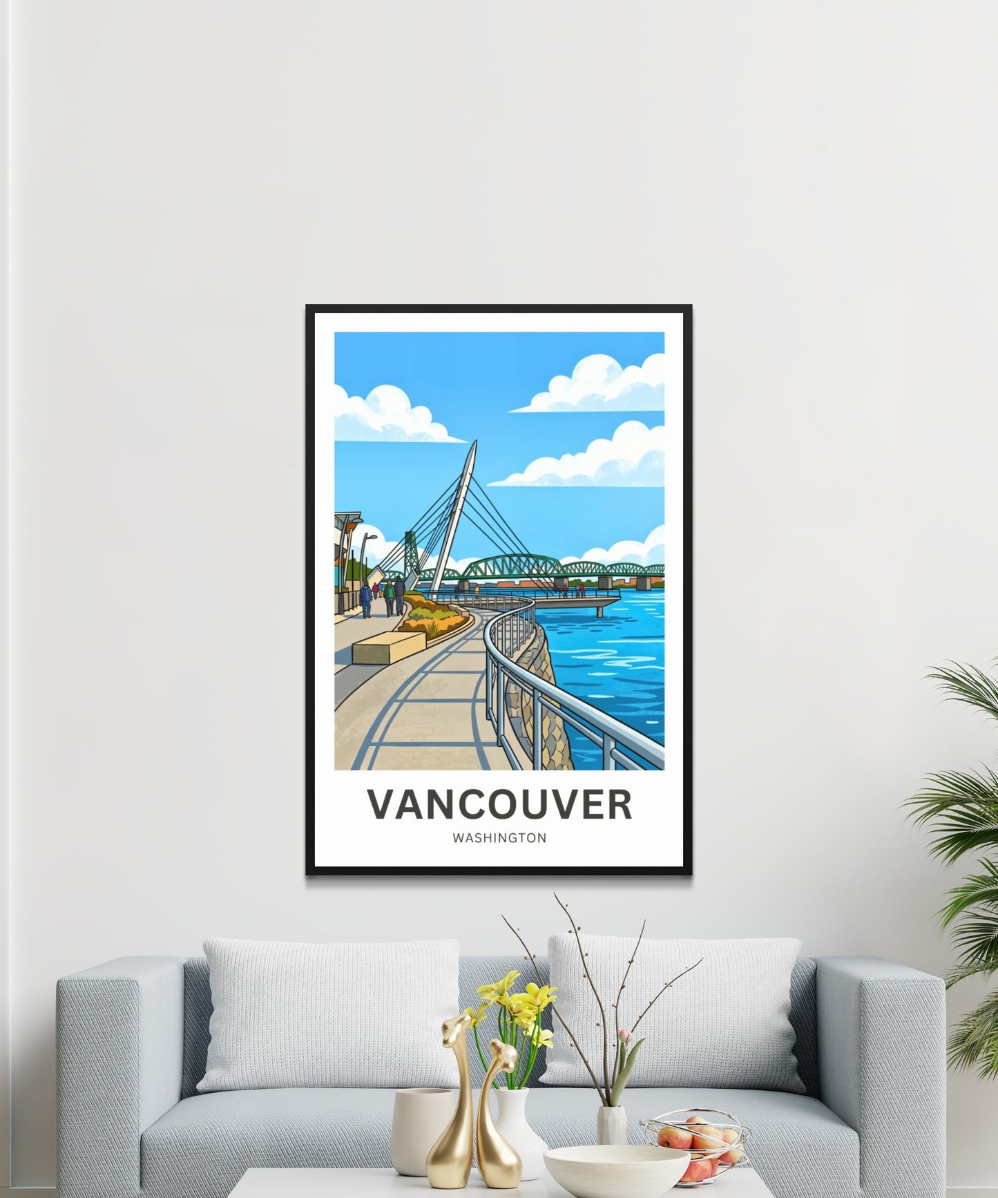 Vancouver Travel Poster - Washington Getaway