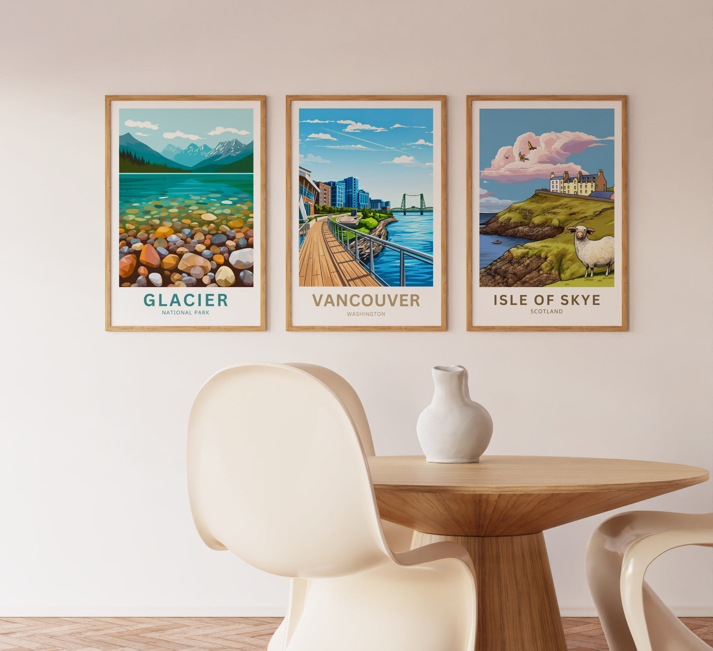 Vancouver Travel Poster  - Gateway to the Pacific Northwest