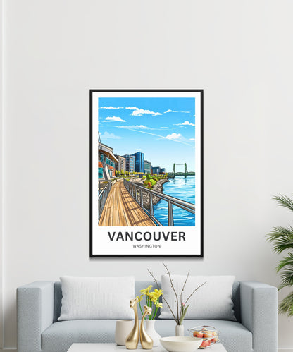 Vancouver Travel Poster