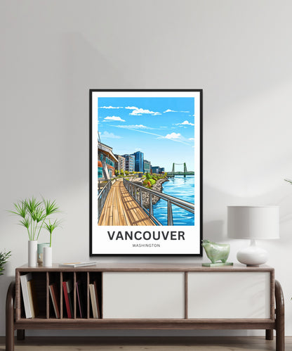 Vancouver Travel Poster