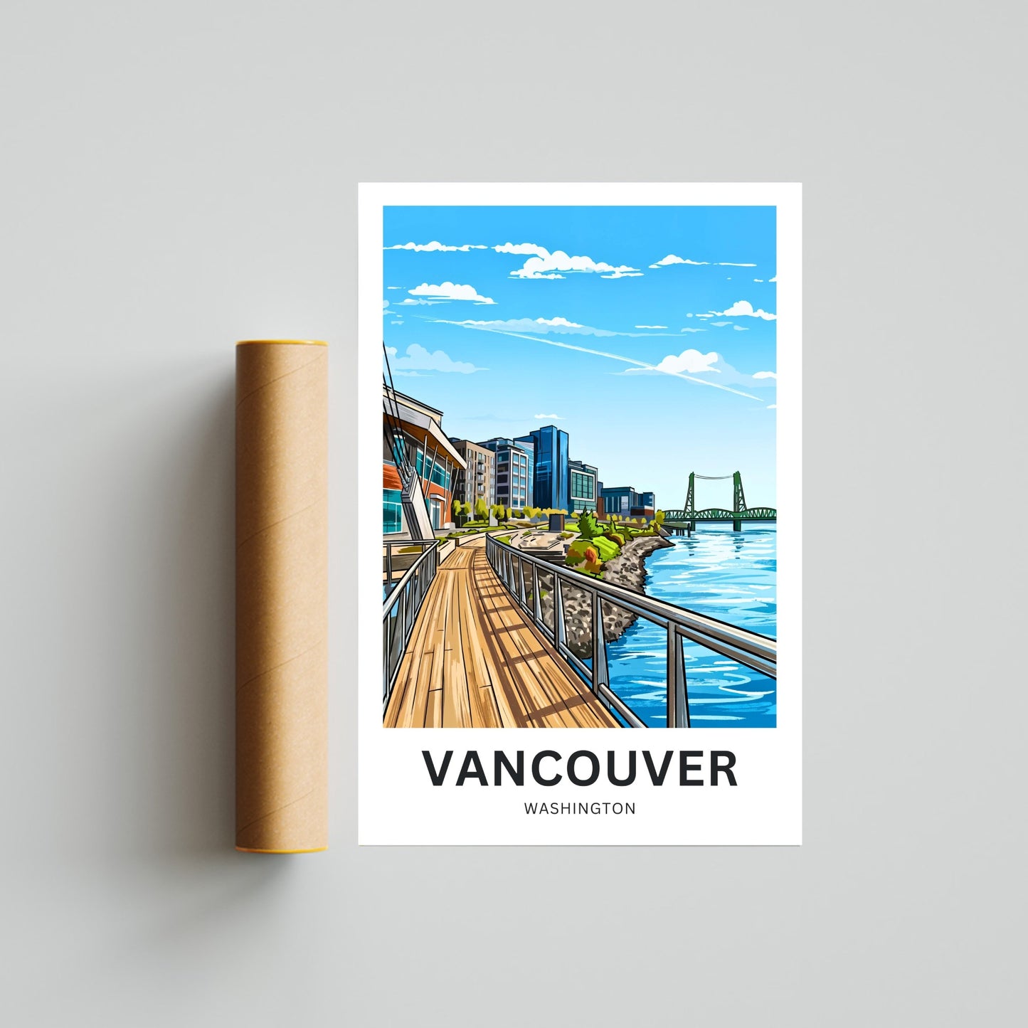 Vancouver Travel Poster