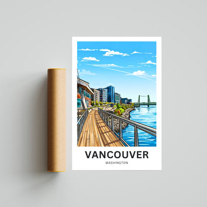 Vancouver Travel Poster