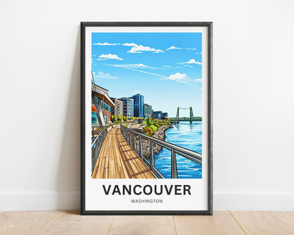 Vancouver Travel Poster
